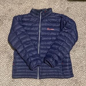 Cotopaxi Navy Puffer Jacket